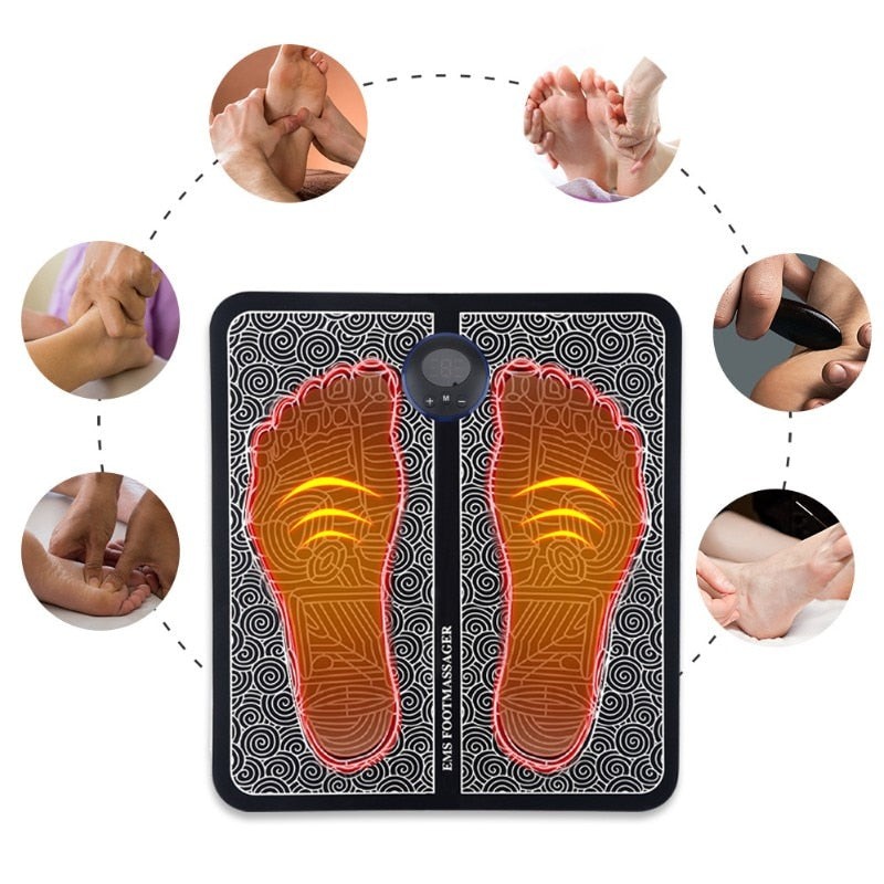 Tapete Massageador Feet Relief - Contra Inchaço e Dores + BRINDE ESPECIAL