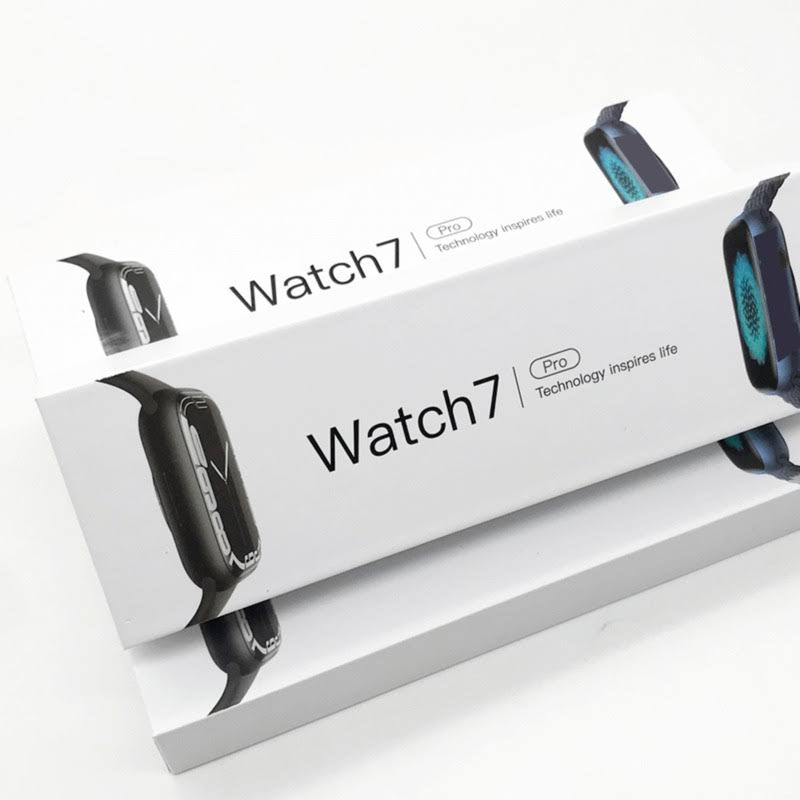 Relógio SmartWatch 7 Pro IWO W27 Bluetooth Carregamento Wireless - Original - bresolinstone